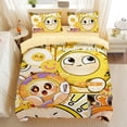 thumbnail image 1 of 3D Printed Minions Bedding Suit Duvet Cover Quilt Cover Pillowcase Single Double Children Christmas Gift, 1 of 3