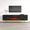 Black, variant on Maze BL-EF Fireplace TV Stand