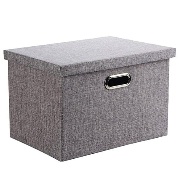Toy Organizers and Storage Bins Storage Box Collapsible Linen Fabric Clothing Basket Bins Toy Box Organizer Toy Storage Organizer Bins Toy Bin Storage Organizer