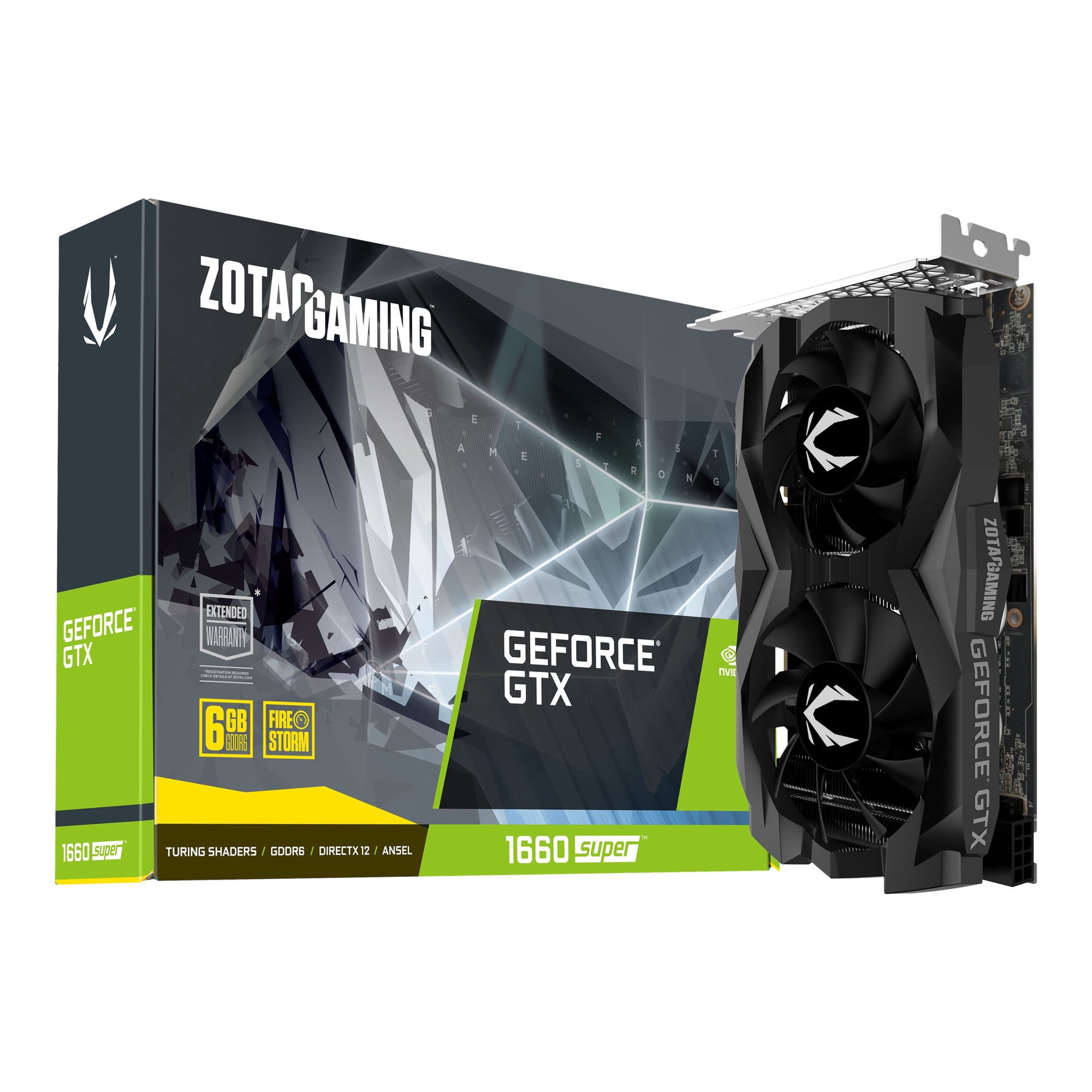 ゆり ZOTAC GAMING GeForce GTX 1660 SUPER Twin Fan - Graphics card - GF
