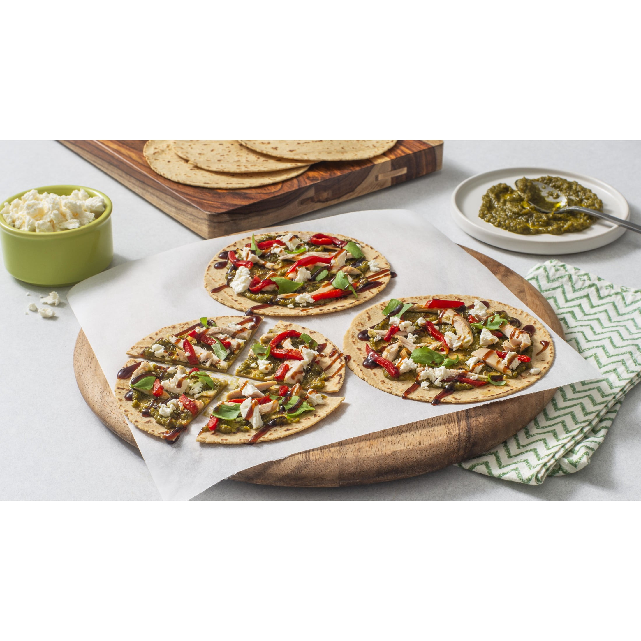 DSC - Mission Cauliflower Flour Tortilla Wraps, 6 Count
