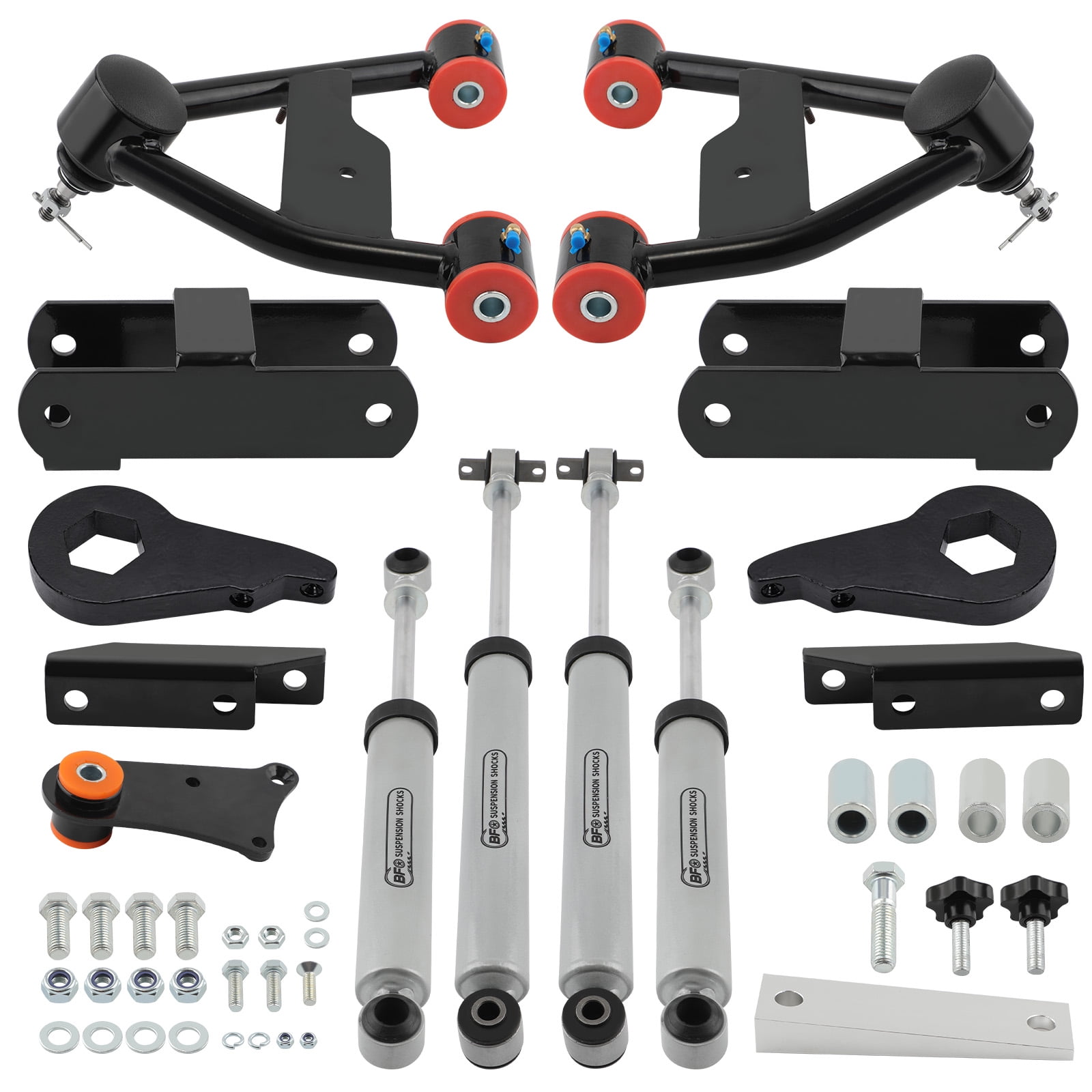 BFO 2.5" Lift Kit For Chevy S10 Blazer Pickup For GMC S15 Jimmy Sonoma 1982-2005