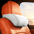 thumbnail image 4 of Car Headrest Neck Pillow, Memory Foam Neck Support Cushion with Breathable Washable Cover, Adjustable Headrest Pillow for Cars, SUVs & Daily Driving, 4 of 7