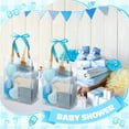 thumbnail image 5 of 74 Pcs Wedding Bridal Shower Favors for Game Winners, Party Favors Including Headband Hair Brush Jewelry Box Gift Bag (Blue), 5 of 7
