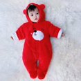 thumbnail image 5 of Leonard Baby Rompers Girl Boy 0-12m Snow Suits for Babies Infant Girls Jumpsuit Baby Girl Jumpsuit Infant Winter Coat Bear Jumpsuit Casual Baby Overalls Children Outerwear, 5 of 10