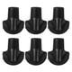 thumbnail image 1 of unbranded 6Ud Protectores De Pies Para Bolsa De Golf En Caucho Negro Para Reparación Y Uso, 1 of 8