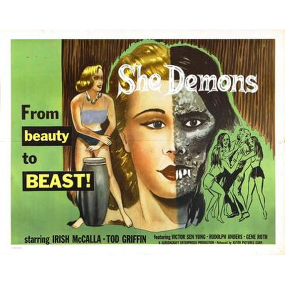 She Demons Movie 11inx17in Mini Poster 11x17 poster