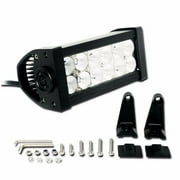 Zone Tech 36W 7" Spot Work Square LED Light Bar Lamp Automotive Specialty Parts
