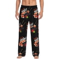 thumbnail image 5 of Mens Pajama Pants, Sushi (2) Soft Sleep & Lounge Pants for Men, Cuteness Casual PJ Bottoms Pants with Pockets, 5 of 7