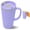 Light Purple, variant on Copco Cone 16oz Insulated Desk Mug with Slide-Closure Lid - Light Blue
