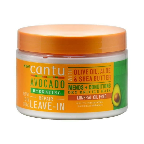 Cantu Avocado Repair Damaged Hair Leave In Conditioner 12 Oz.