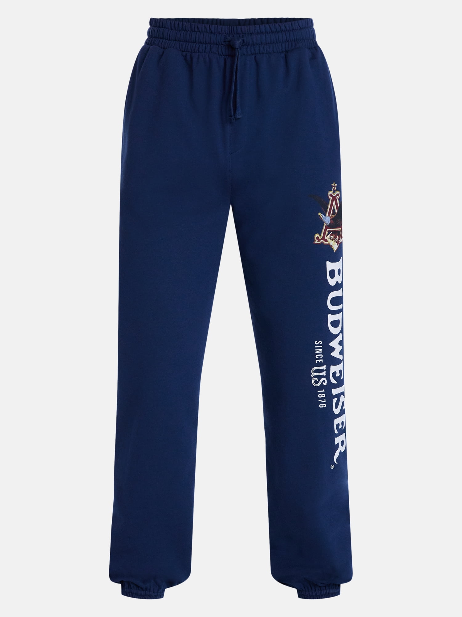 Budweiser Men's and Big Men's Fleece Jogger Pants, Sizes XS-3XL