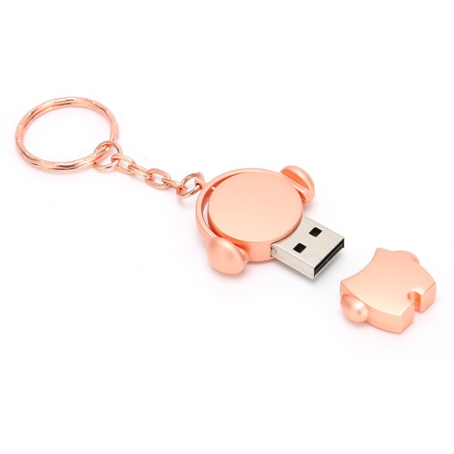 Dispositivo de almacenamiento USB U Disk de diseño de última generación con forma de coche de dibujos animados