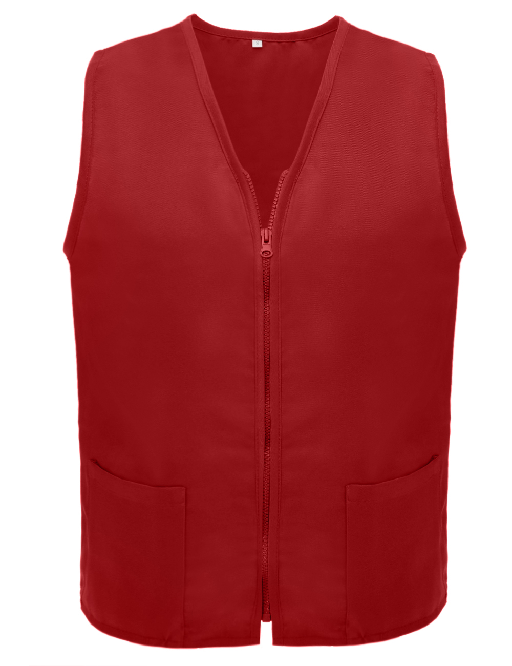 TopTie Adult Volunteer Vest Activity Event Supermarket Apron VestsRed