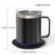thumbnail image 4 of Juego Calentador Eléctrico de Tazas de Café | Taza de Acero Inoxidable con Base de Calentamiento y Tapa, Inteligente para Calentar Leche,, 4 of 15