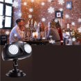 thumbnail image 2 of Christmas LED Snowfall Projector Light Snowflake Landscape Light  Garden Party Lamp ,Easy to Setup, 2 of 3
