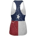 thumbnail image 2 of Distressed Texas Flag All Over Womens Work Out Tank Top Multi 2XL, 2 of 2