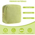 thumbnail image 6 of LZLINGMEI Period Bag for Teen Girls, Corduroy Sanitary Napkin Storage Bag, Menstrual Pad Bag Tampon Holder for Purse, 6 of 12
