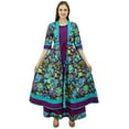 thumbnail image 6 of Bimba Designer 2 Piece Kurta Maxi Dress Cotton Kurti Indian Custom Clothing, 6 of 8