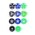 thumbnail image 4 of QualitChoice RISK Professional Rustproof Headset Cover Waterproof Exquisite Wear-resistant 28.6mm Front Fork Cycling Headset Accessories Green Cyclone 1Set, 4 of 6