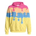 thumbnail image 4 of XAOFW Boys Hoodies Long Sleeve Knit Hooded Sweatshirt With Ice Print And Front Pocket Loose Fit Pullover Hoodies For Casual Daily Wear Trendy Tops 13-14 Years, 4 of 4