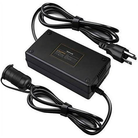AstroAI AC to DC Converter, 15A/180W/8.25FT/110V to 12V Converter, Car Cigarette Lighter Socket AC/DC Power Supply Adapter Transformer for Inflator, Car Refrigerator, and Other Car Devices