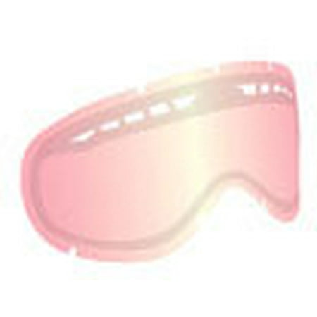Ionized Goggles - Dragon Alliance Ionized All Weather Lens for MDX Goggles, Pink Pink Ion Dual Lens - No Post