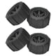 thumbnail image 5 of Ruedas y neumáticos RC Neumáticos de nieve Fáciles de instalar Repuestos para coches RC Rueda de coche RC 4 piezas, 5 of 9