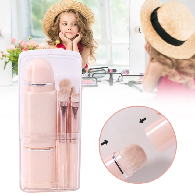 Juego de brochas cosméticas faciales, juego de brochas de maquillaje retráctiles, herramienta de belleza, juego de brochas de maquillaje, diseño de clase mundial