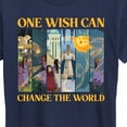 thumbnail image 3 of Disney Wish - One Wish Can Change The World - Women's Short Sleeve Graphic T-Shirt, 3 of 5