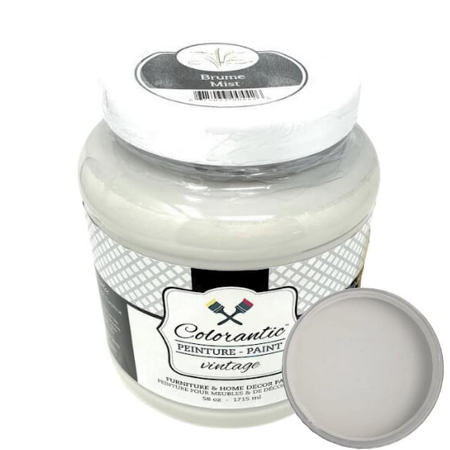 Colorantic | MIST Chalk Paint Based for Furniture DIY - LIGHT BROWN COFFEE COLOR - 58 oz