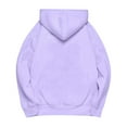 thumbnail image 4 of Chandail à Capuche pour Femmes Élégant Basique Manches Longues Col Rond Décontracté Doux Confortable pour l'Hiver, 4 of 5