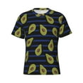 thumbnail image 3 of Naloa Avocado Men's T-Shirt Sport T-shirt Men's Basic Tee Casual Men's Shirt, Round Neck, Short Sleeves - 3X-Large, 3 of 5