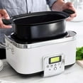 thumbnail image 5 of GreenPan Elite 6-Quart Slow Cooker | Cloud Cream, 5 of 9