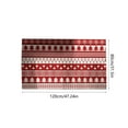 thumbnail image 3 of Kumdkd Christmas Tablecloth 31.5x47.24 inches - Red Holiday Table Cover for Dining Room, Party Decorations, Festive Table Settings, 3 of 6