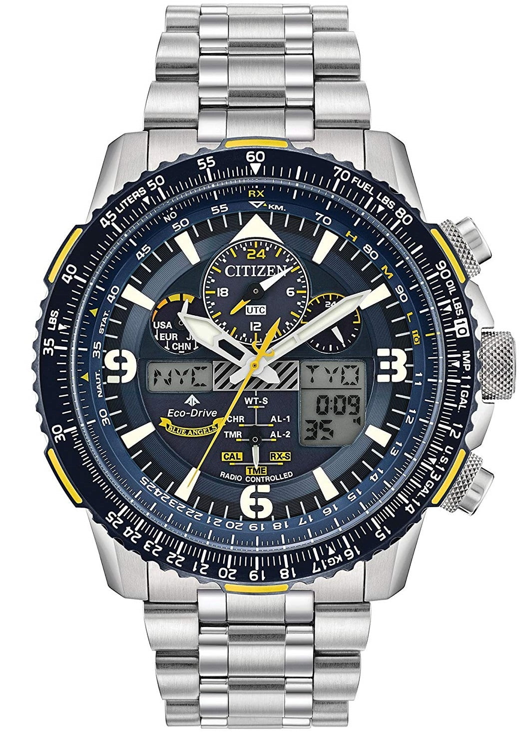 Citizen Men's Eco-Drive Skyhawk Blue Angels A-T Perpetual