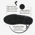 thumbnail image 6 of GlideMoves Black Cheerleading shoes girls dance sports shoes ladies training competition Tumbling Athletic 2502 Big Kid Size 2.5, 6 of 7
