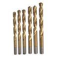 thumbnail image 3 of 19Pcs Twist Drill Bit Set 1 to 10mm Clear Teeth Ti Coated Twisted Drill Bits for Aluminum Wood Plastic, 3 of 4