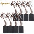 thumbnail image 1 of Pairs of Carbon Brushes for Motors 12 x 8 x 5 mm, Compatible with WS125 Black & Decker G720 Angle Grinders, 1 of 5