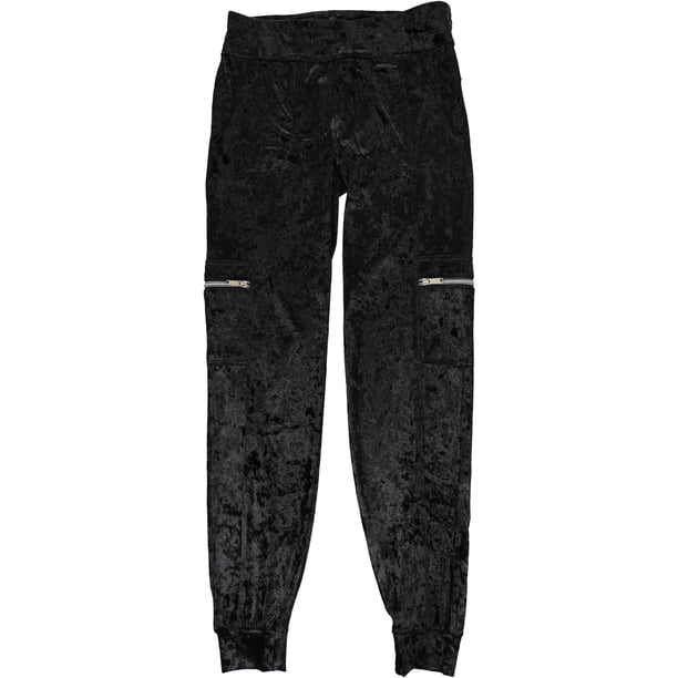 Warrior Pantalones Jogger Casuales de Terciopelo Triturado para Mujer ony XL/29