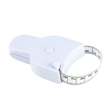 

Body Caliper Tape Waist Retractable Ruler Kit Measure Tool Health Fitness Woman Inc L