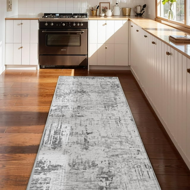 Modern Abstract Area Rug Carpet X Rugs for Living RoomMachine Washable Rugs for Bedroom Dining Living Room Rug Grey MultiColor