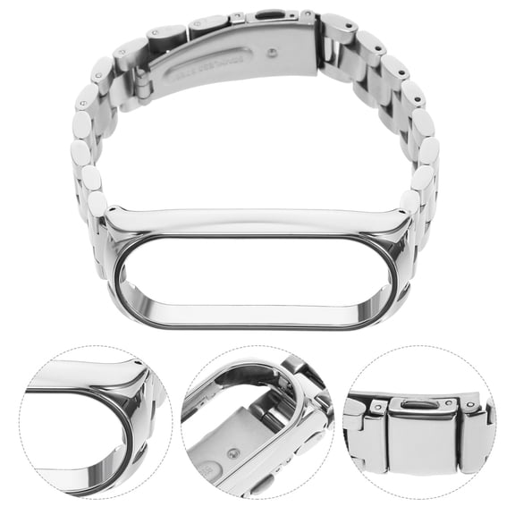 ETEREAUTY Plated Stainless Steel Watch Band, Comfortable and Stylish Replacement Strap for Men and Women