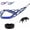 Blue, variant on Dog Weight Pulling Harness for Sled Training, Workout and Speed Conditioning for Medium to Large Dogs, Pink, Extra Large Size