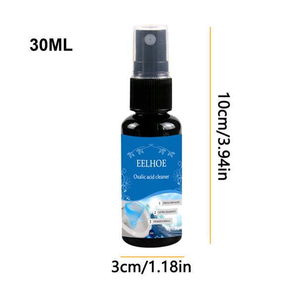 Bllzib Toilet Descaling Spray Household Toilet Dirt Removal Cleaning Spray 100ML