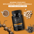 thumbnail image 3 of (3 Pack) Savannah Black Surge Male Health Support, SavannahBlackSurge Supplement (180 Capsules), 3 of 9