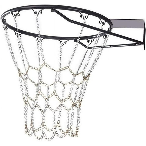 Durable galvanized steel chain for basketball nets, outdoor basketball nets, campus basketball courts (excluding basketball racks)