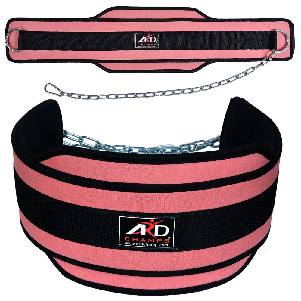 Neoprene Weight Lifting Dip Belt Exercise Belt Fitness Body Building