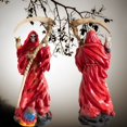 thumbnail image 2 of Imagen Santa Muerte Viento 47 Cm. De Resina, 2 of 6