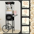 thumbnail image 2 of Great Northern 6084 Black Matinee Movie Eight Ounce Bar Style Antique Popcorn Machine, 2 of 7
